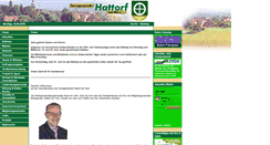 Desktop Screenshot of hattorf-am-harz.de